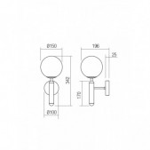 Sieninis šviestuvas HAIKU,...