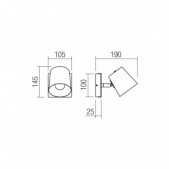 Paviršinis šviestuvas...