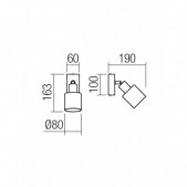 Paviršinis šviestuvas...