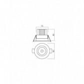 10W LED įleidžiamas...