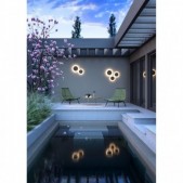 12W LED sieninis lauko...