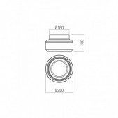 18W LED paviršinis...