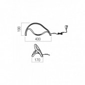 12W LED stalo šviestuvas...