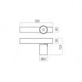 11,5W LED paviršinis...