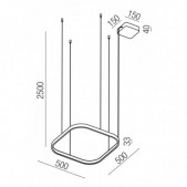 40W LED pakabinamas...
