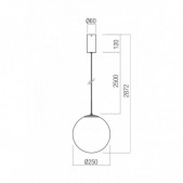 10W LED pakabinamas...