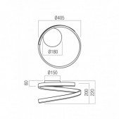 27W LED paviršinis...