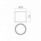 21W LED paviršinis...