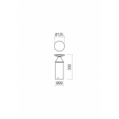 12W LED pastatomas lauko...