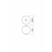 7,5W LED šviestuvo tarpinė...