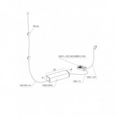 200W LED maitinimo šaltinio...