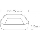 38W LED vidaus plafonas,...