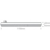 40-60W LED šviestuvas į 3...