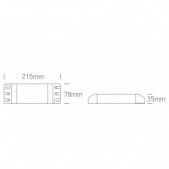 200W LED maitinimo...