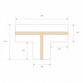 LED profilio PLASTERLED T...