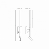 2,5W+5W LED sieninis...