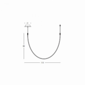 18W LED lubinis šviestuvas,...