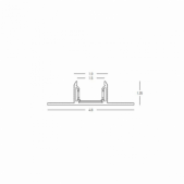 Užglaistomas magnetinės...