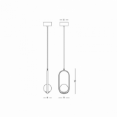 Pakabinamas šviestuvas, G9,...