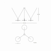 3x7W LED pakabinamas...