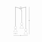 Pakabinamas šviestuvas,...