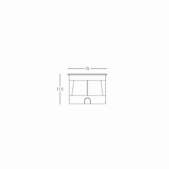 7W LED įleidžiamas į žemę...