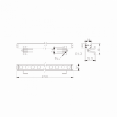 24x1W LED sieninis fasado...