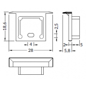LED juostos profilio...