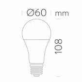 9W LED lemputė, E27, 4000K,...