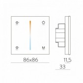 Sieninis valdiklis T2-1,...