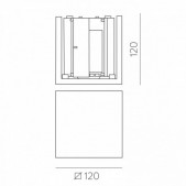 10W LED sieninis fasado...