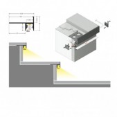 LED juostos profilis...