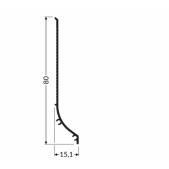 LED grindų apdailos...