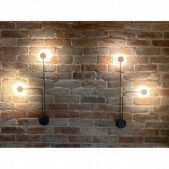 2x4,5W LED sieninis...