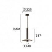 8W LED pakabinamas...