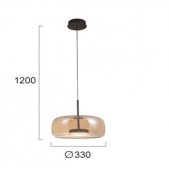 12W LED pakabinamas...