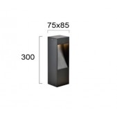 7W LED pastatomas lauko...