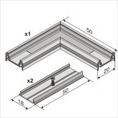 LED juostos profilio...