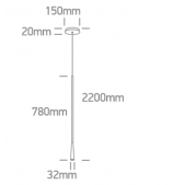 5W LED pakabinamas...
