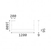 35W LED pakabinamas...