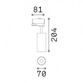 25W LED akcentinis...
