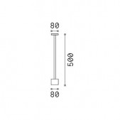 8W LED pastatomas...