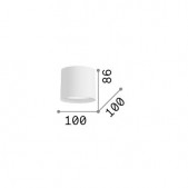 10W LED lubinis šviestuvas...