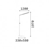 76W LED toršeras su šviesos...