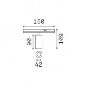 10W LED akcentinis...