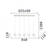 23W LED pakabinamas...