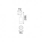 25W LED akcentinis...