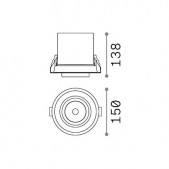 30W LED įleidžiamo...