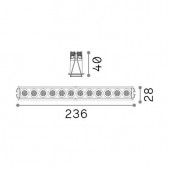 20W LED įleidžiamas...