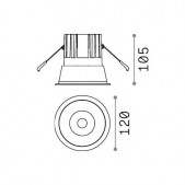 20W LED įleidžiamas...